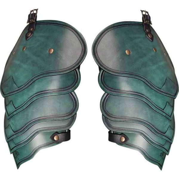 Alistair Leather Spaulders