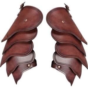 Alistair Leather Spaulders