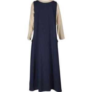 Ladies Medieval Surcoat with Underdress