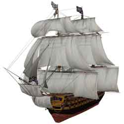 Model Pirate Ships