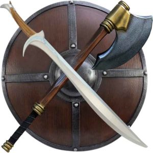 Wooden Sword -HARDWOOD blade 60 cm long. Toy, Stage prop, LARP, Fancy dress