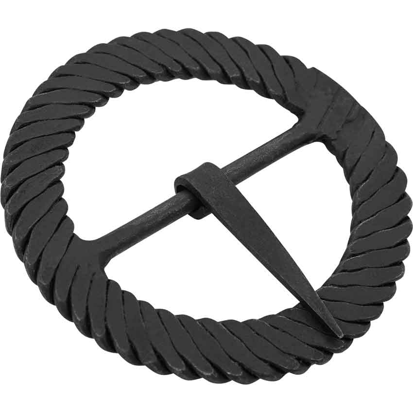 3 Inch Twisted Iron Round Buckle