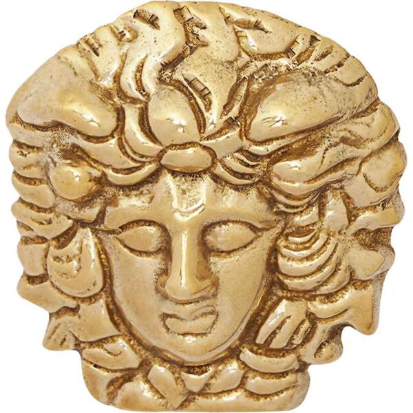 Brass Medusa Adornment