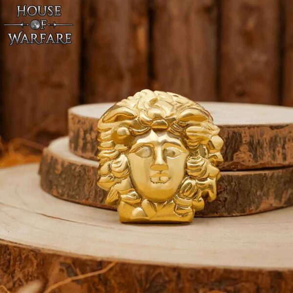 Brass Medusa Adornment