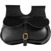 Buckled Travelers Pouch - Black
