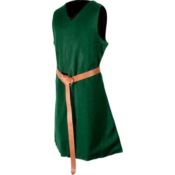 Knightly Wool Tabard - Green