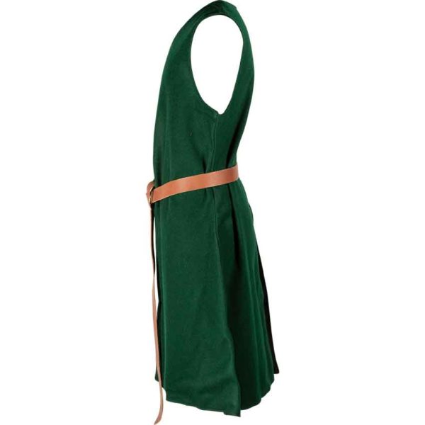 Knightly Wool Tabard - Green