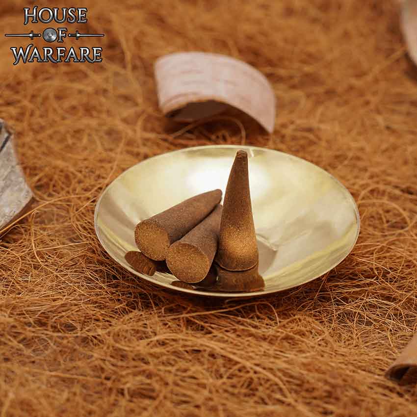 Brass Medieval Incense Bowl