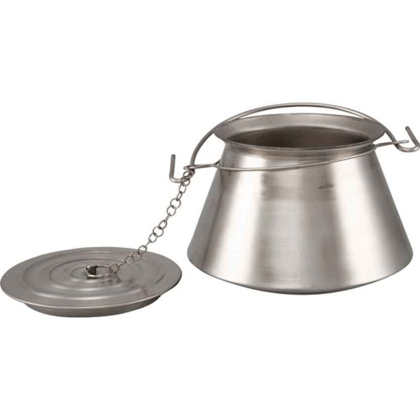 Medieval Cooking Pot - Stainless Steel