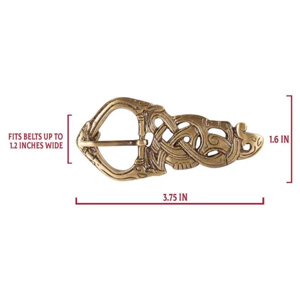 Brass Viking Belt Buckle