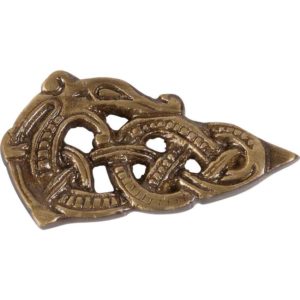 Brass Viking Belt Tip