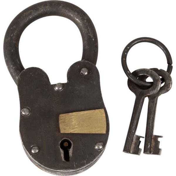 Medieval Lock with Keys