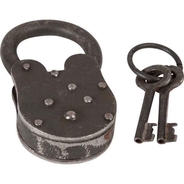 Medieval Lock with Keys