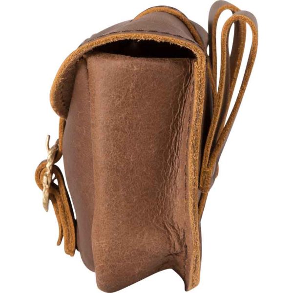 Small Merchant Pouch - Brown