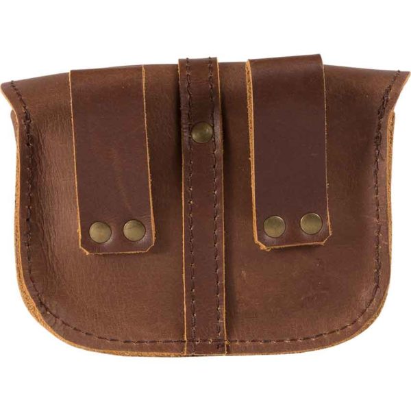 Small Merchant Pouch - Brown