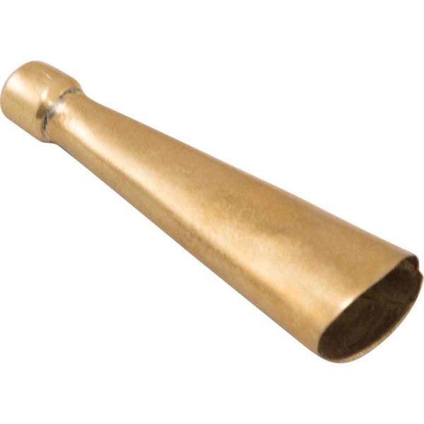 Brass Scabbard Tip - Small