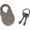 Antique Silver Medieval Padlock