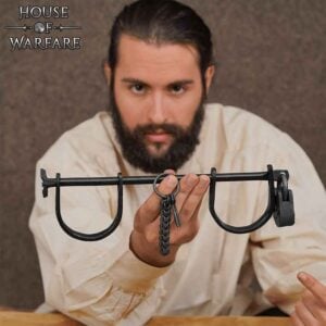 Bar Handcuffs with Lock