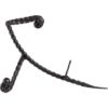Premium Twisted Iron Drinking Horn Stand
