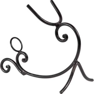 Iron Drinking Horn Display Stand