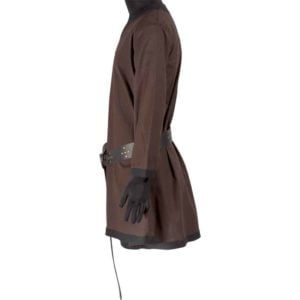 Basic Medieval Tunic - Brown with Black