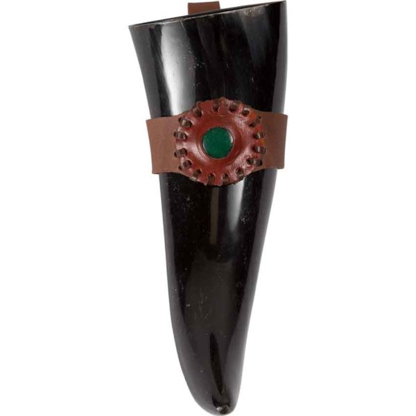 Sten Viking Drinking Horn with Holder