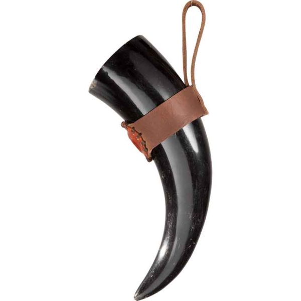 Sten Viking Drinking Horn with Holder