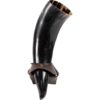 Estrid Drinking Horn with Leather Stand
