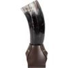 Estrid Drinking Horn with Leather Stand