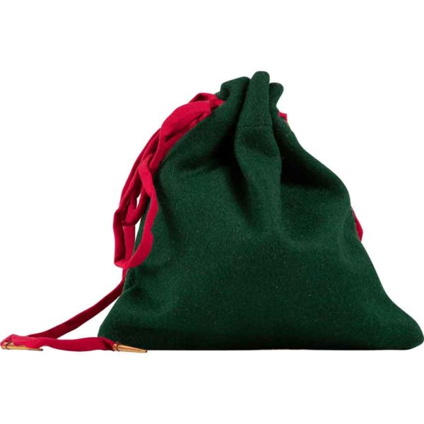 Wool Drawstring Pouch