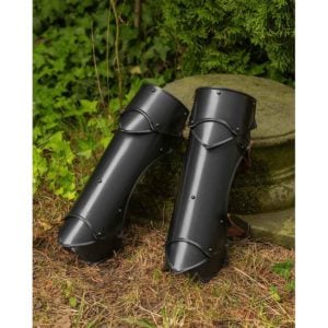 Blackened Rikomer Greaves