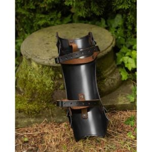 Blackened Rikomer Greaves