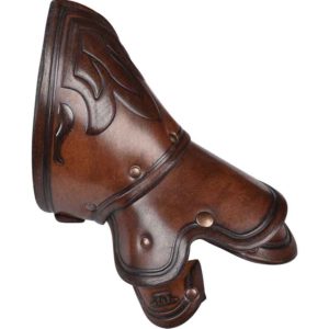 Decius Fleur Leather Gauntlets
