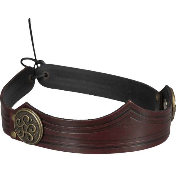 Isidor Celtic Leather Crown