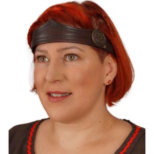 Isidor Celtic Leather Crown