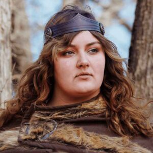 Isidor Celtic Leather Crown