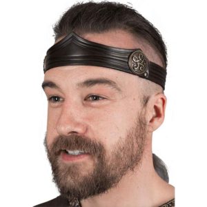 Isidor Celtic Leather Crown