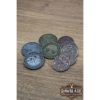 Set of 10 Gold Earth LARP Coins