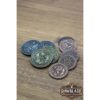 Set of 10 Silver Air LARP Coins
