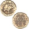 Set of 10 Gold Orc LARP Coins