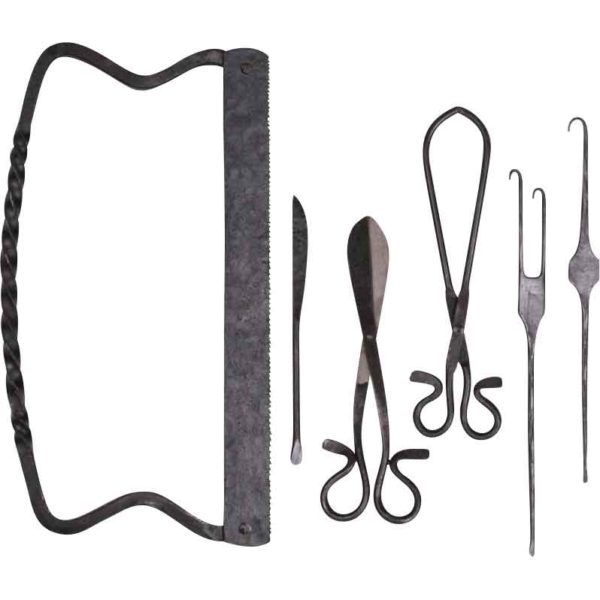 Wrought Iron Medieval Surgical Instruments