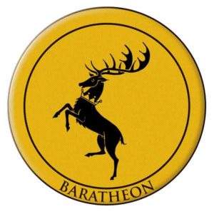 Game Of Thrones Baratheon Embroidered Patch