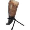 Direwolf Drinking Horn with Stand
