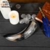 Viking Mjolnir Drinking Horn