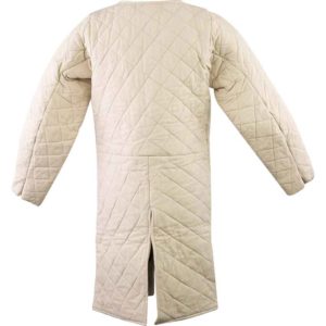 Knightly Long Sleeve Gambeson - Ecru