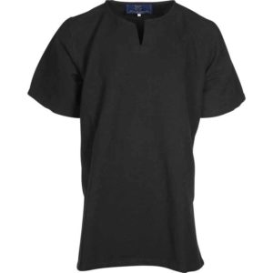 Mens Half Sleeve Viking Undertunic - Black