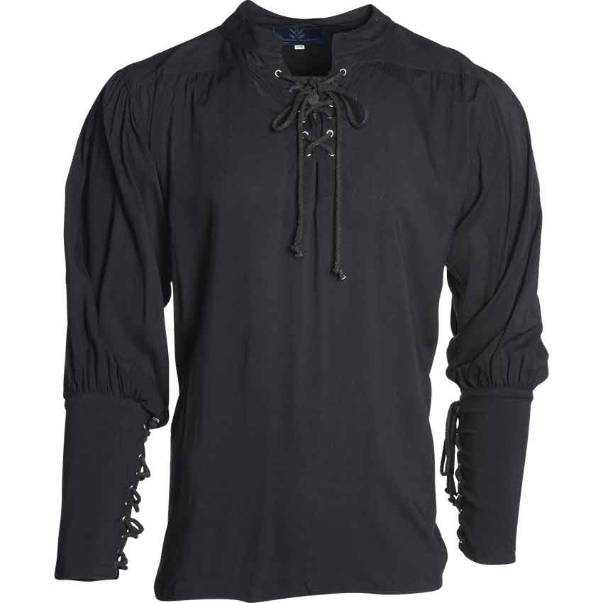 pirate shirt black