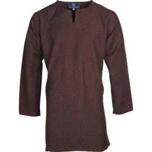 Long Sleeve Viking Tunic - Brown