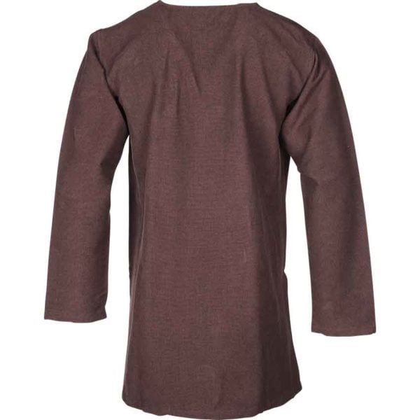 Long Sleeve Viking Tunic - Brown