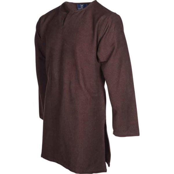 Long Sleeve Viking Tunic - Brown